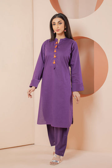 Bonanza Satrangi Purple Cambric Suit Ssk222p03 Eid Pret 2022 Online Shopping
